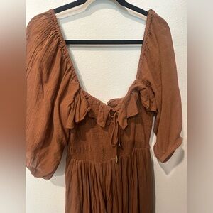 Free people oasis midi dress